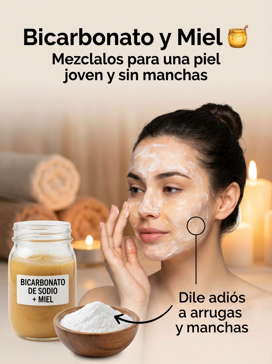 ¡ALERTA VIRAL! Si usas bicarbonato y miel en tu piel, DEBES leer esto ANTES de que sea tarde (y conoce la solución REAL)