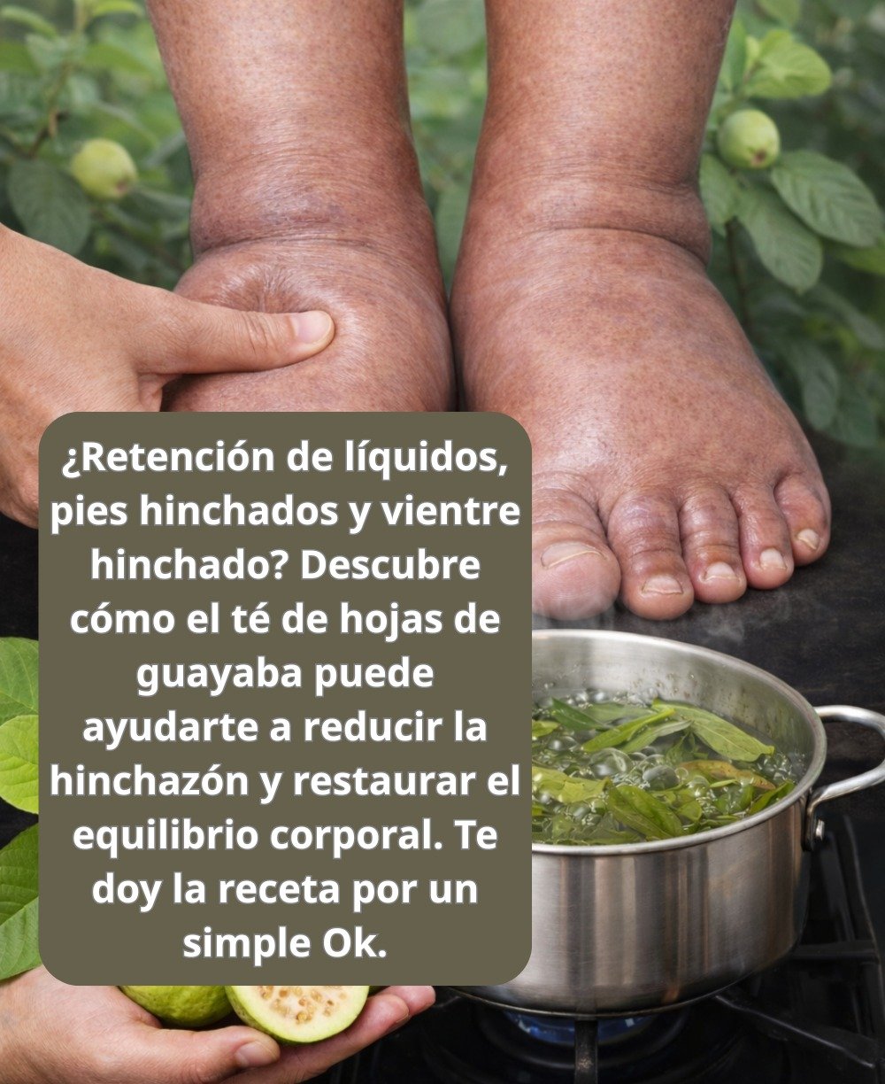 Hojas de Guayaba para Combatir la Retención de Líquidos: Un Aliado Natural para Sentirse Más Ligero