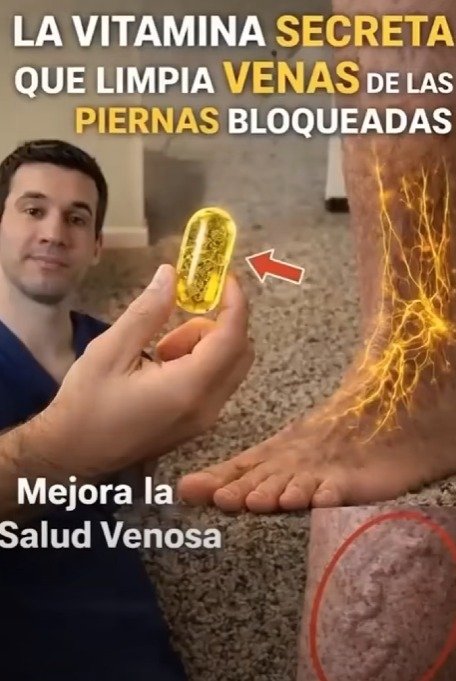 ¡Basta de Piernas Hinchadas! 🚨 La ÚNICA Vitamina que TRANSFORMARÁ tu Circulación (y las 4 que NUNCA te Contaron)