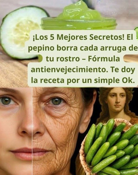 ¡No creerás lo que el pepino HACE! 🥒 Los 5 secretos que tu piel te está pidiendo a gritos (La verdad detrás del mito)