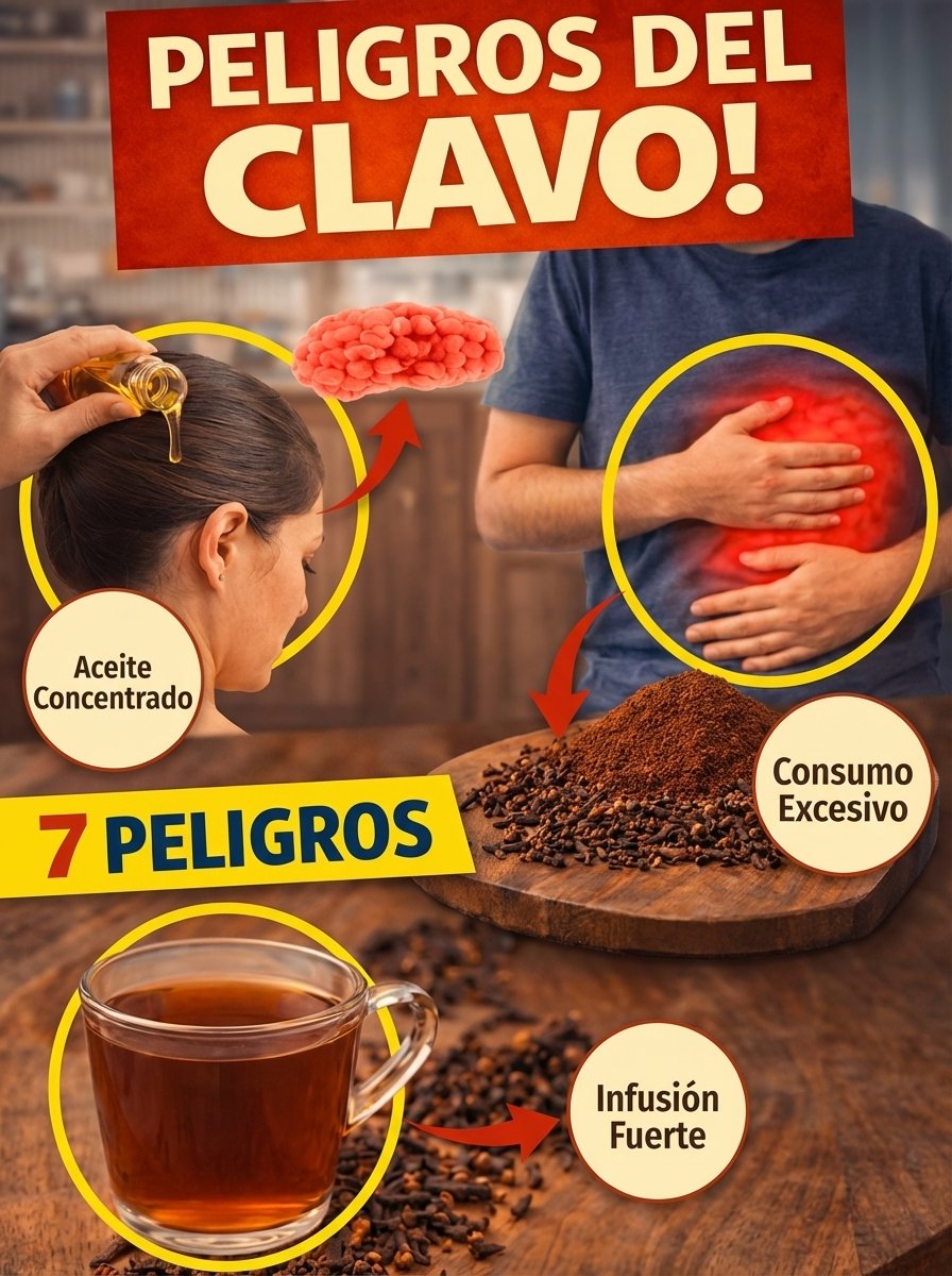 ¡STOP! ¿Tomas Clavo de Olor TODOS los Días? Descubre los 9 PELIGROS OCULTOS que NADIE te ha contado (El #7 te SORPRENDERÁ)