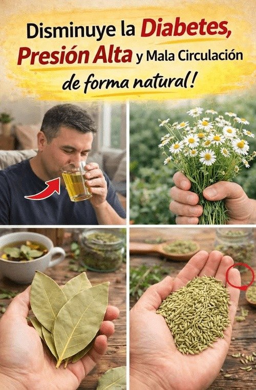 ¡No ignores esto! La Bebida Natural que los Adultos Mayores Usan para Regular Glucosa y Mejorar la Circulación (¡Prepárala Hoy!)