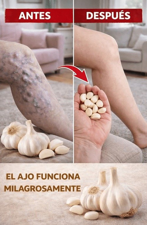 ¿Várices? El Secreto del Ajo Que Nadie Te Contó (y el Error Grave Que Todos Cometen)