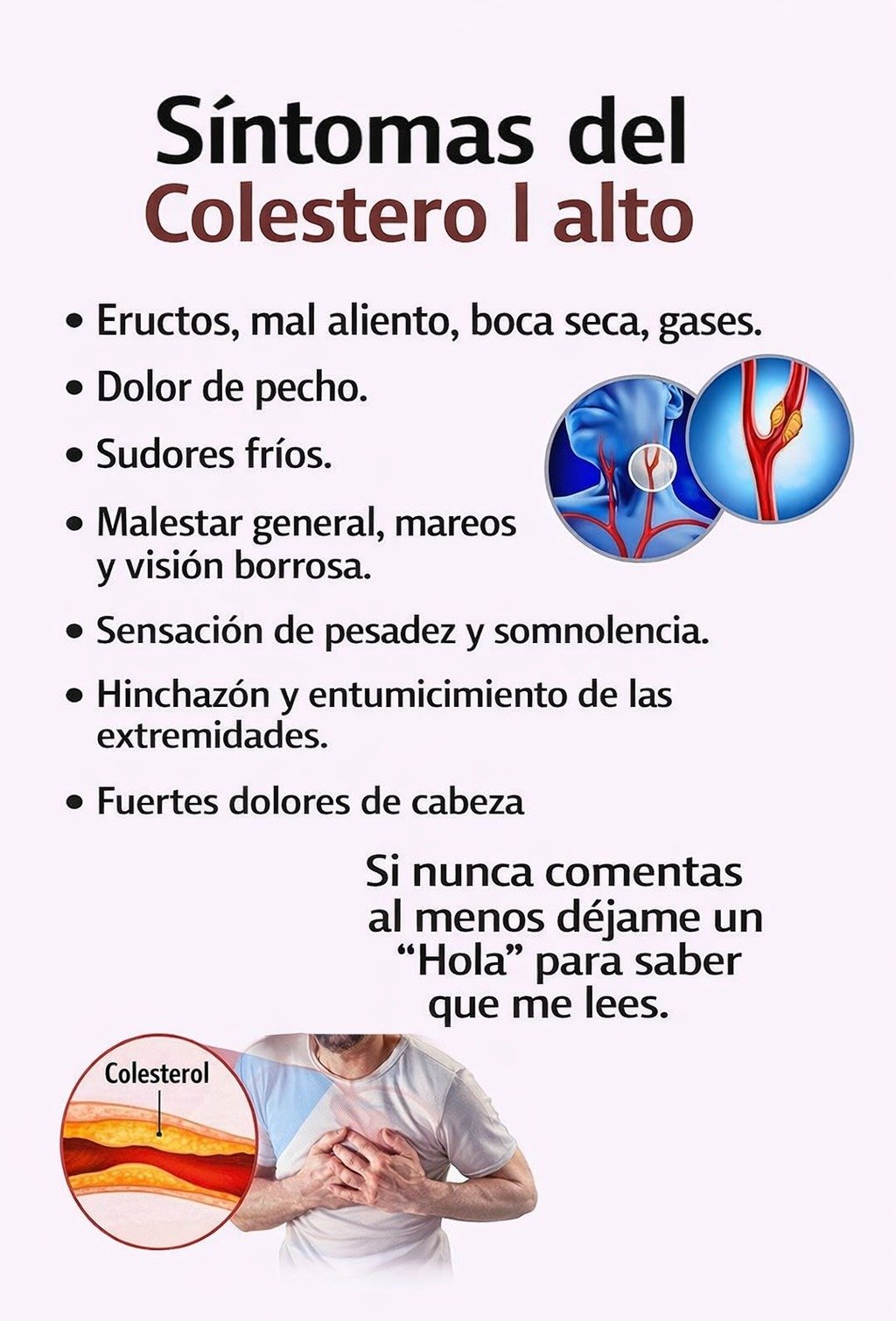 ⚠️🧠 Colesterol alto: señales de advertencia que no debes ignorar (guía completa y realista)