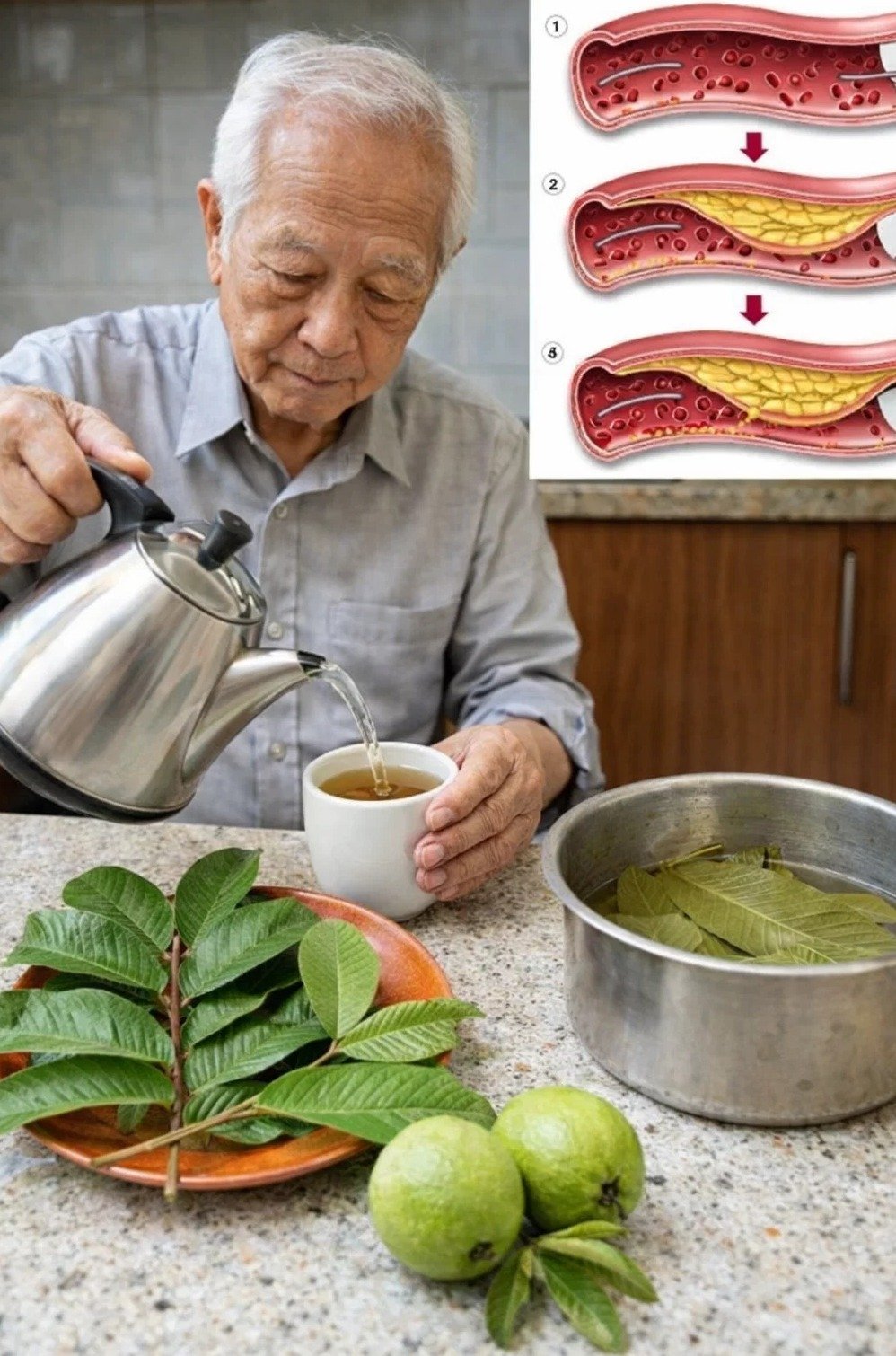 ¡Alerta Salud! 🤫 El Secreto MILENARIO del Té de Hojas de Guayaba que Transformará tu Circulación, Colesterol y Azúcar en Sangre