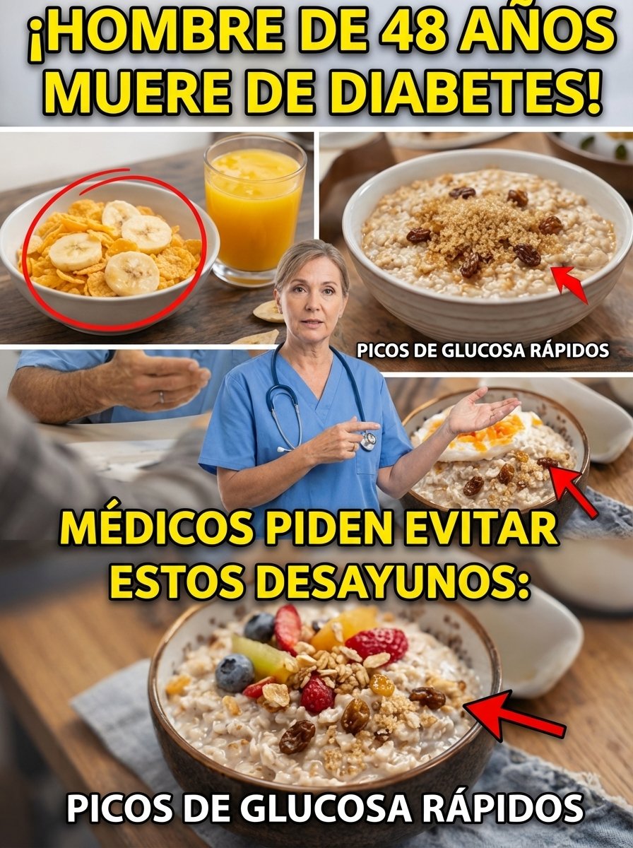 ¡Alerta! Si Desayunas ESTO, Tu Azúcar Se Dispara: Los 3 Culpables Que Nadie Te Cuenta (Y Cómo Evitarlos)