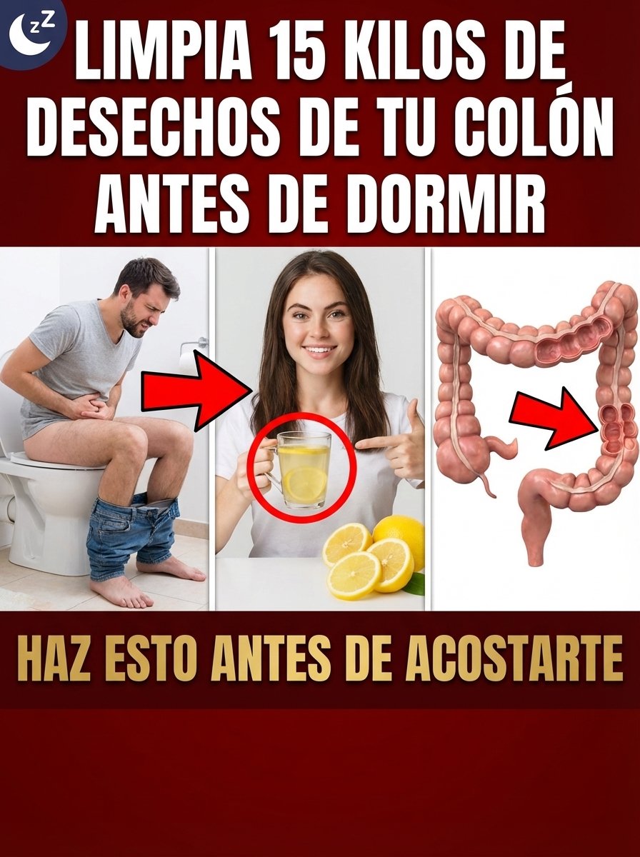 ¡ATENCIÓN! El Único Hábito de 1 Minuto Antes de Dormir que Tu Colon Necesita para Despertar LIGERO (¡Adiós Hinchazón!)