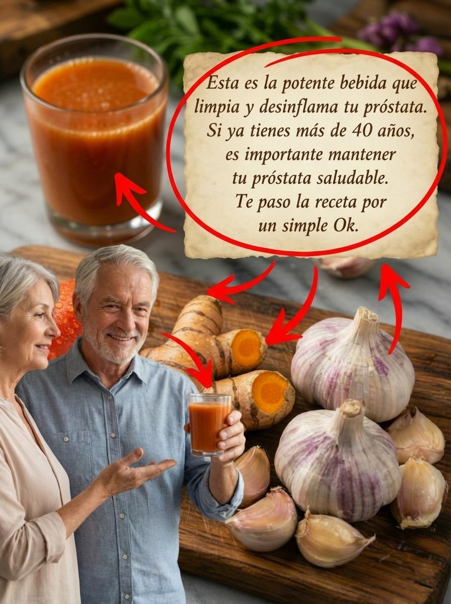 ¡El Secreto Guardado! Este Smoothie Natural de 3 Ingredientes Está Transformando el Bienestar Masculino (¡Tu Próstata Te Lo Agradecerá!)