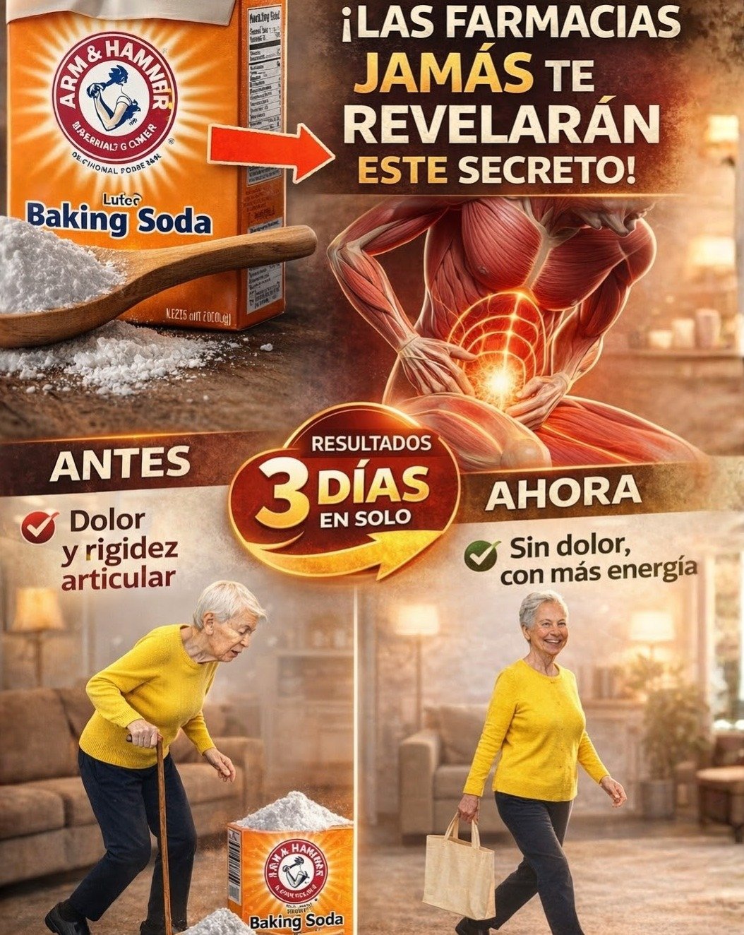 ¡ATENCIÓN Adultos Mayores! 13 Trucos con Bicarbonato de Sodio que NADIE te ha contado para un Confort Diario INESPERADO (¡El Último es ORO!)