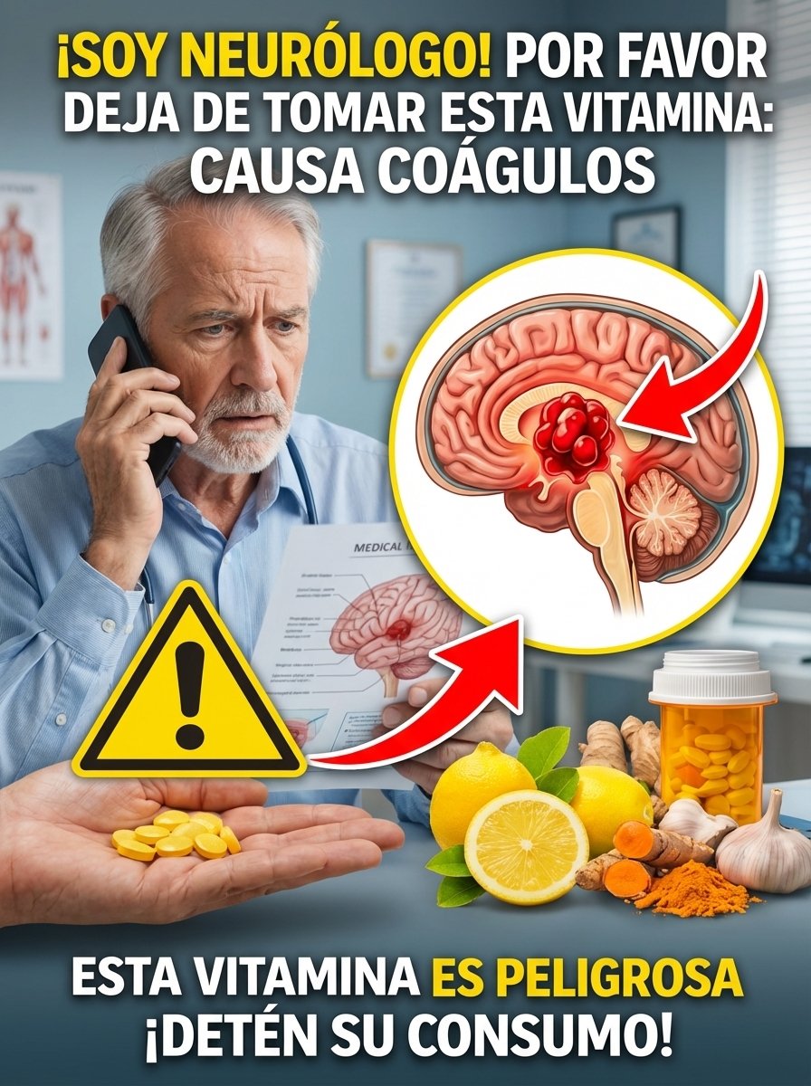 ¡Alerta! Tu Vitamina 'Saludable' Diaria Podría Estar Destruyendo Tu Circulación en Secreto (Y Nadie Te Lo Dice)