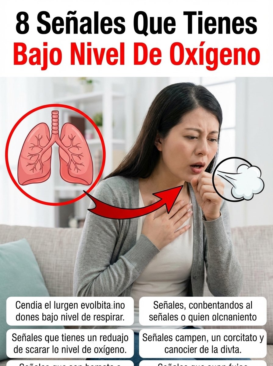 ¡ALERTA! Tu Cuerpo Te Está Gritando: 8 Señales URGENTES de Falta de Oxígeno que NO Debes Ignorar