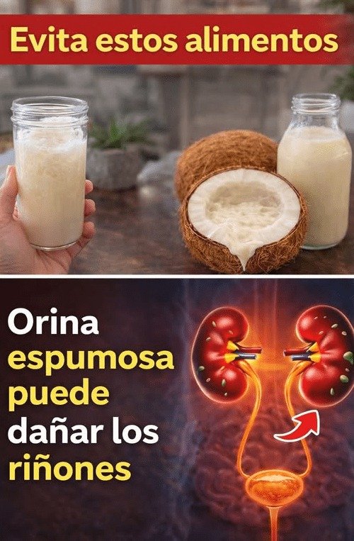 ¡Alerta Roja! ¿Orina Espumosa? Estos 10 Alimentos Podrían Estar Dañando Tus Riñones HOY (Y Nadie Te Lo Dice)