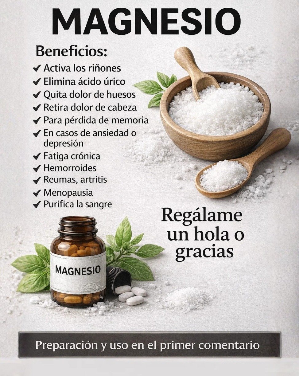 ¡No Te Lo Vas a Creer! Esto Es Lo Que Le Pasa a Tu Cuerpo Si Tomas Magnesio Cada Día (Y Por Qué Lo Necesitas YA)