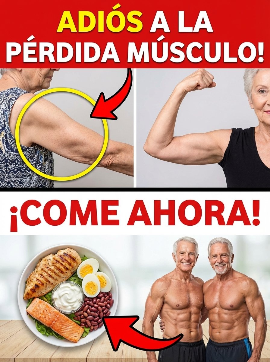 ¡Adultos Mayores! ¿Sientes que pierdes fuerza? Olvida los huevos: Descubre el 'Combustible Secreto' que RECONSTRUYE tus músculos y te devuelve 10 años en semanas
