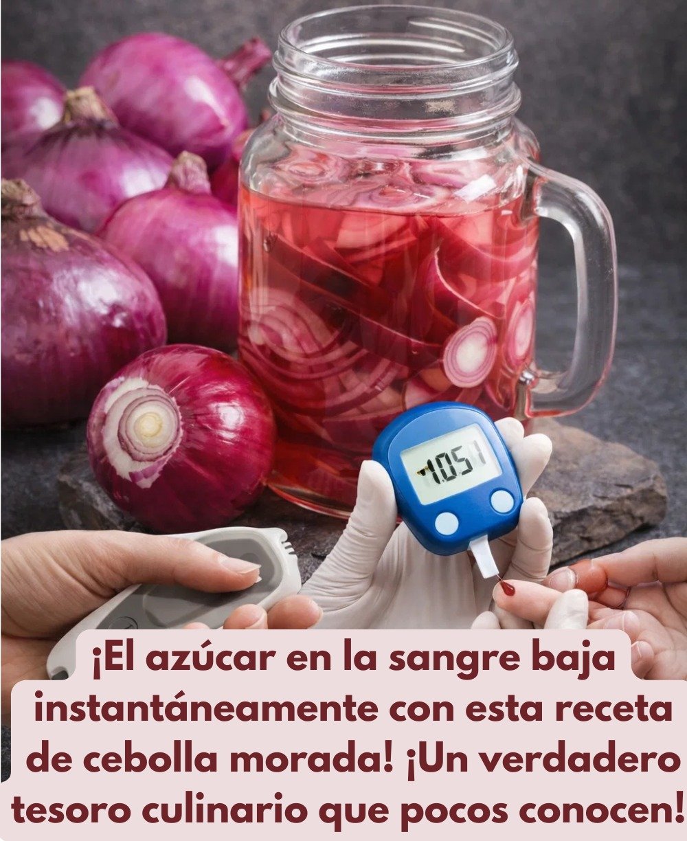 Cebolla: El Remedio Natural que Ayuda a Bajar Rápidamente el Azúcar en la Sangre