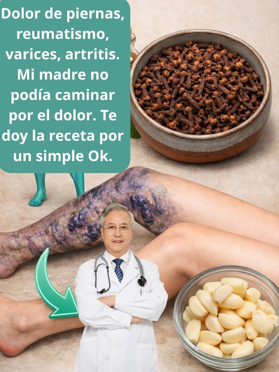 ¡Increíble! Mi Madre NO Podía Caminar del Dolor... Hasta Que ESTE Remedio de Ajo y Clavo lo Cambió TODO (¡Tienes que ver esto!)