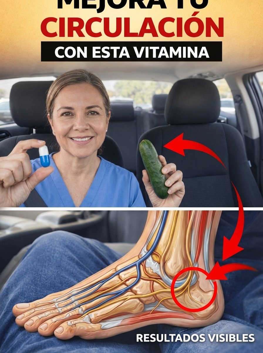 ¡No Más Piernas Cansadas! Descubre la Vitamina ESENCIAL que Transforma tu Circulación y te Devuelve la Energía (¡Muchos lo Ignoran!)