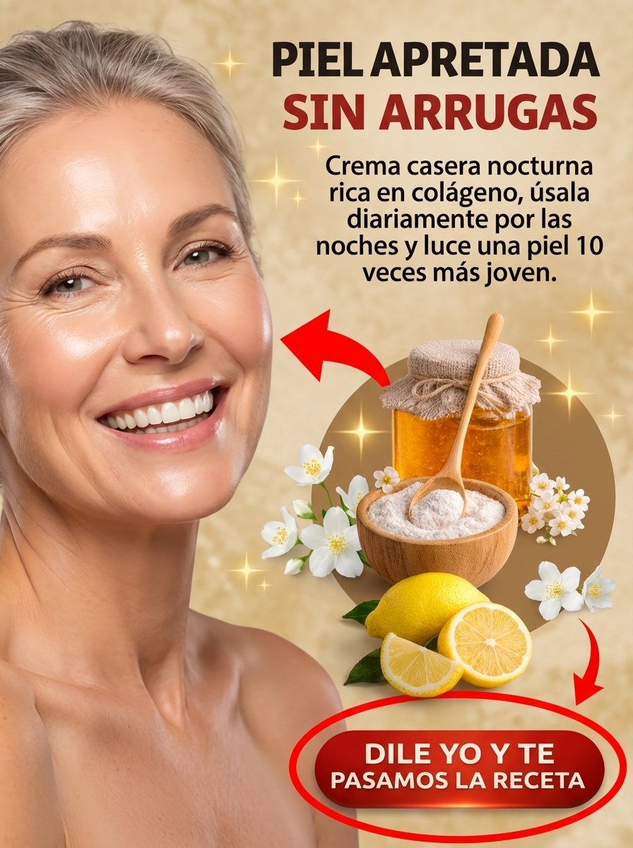 ¡El Secreto Anti-Edad que TIENES en tu Cocina! Borra Arrugas y Reafirma tu Piel en Días (¡Resultados Asombrosos!)