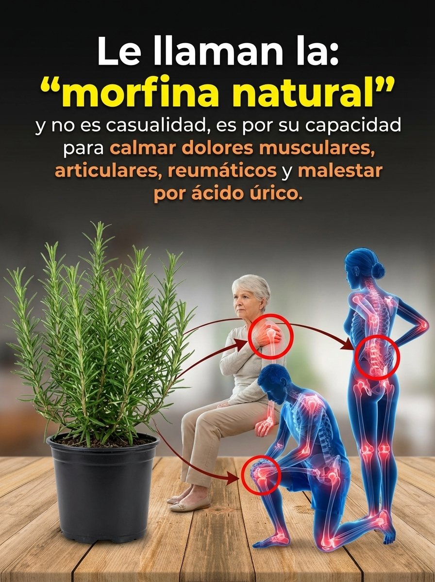 ¡Alerta Roja! ¿Es el Romero la 'Morfina Natural' para tus Dolores Reumáticos o un Engaño Viral? La Verdad que Nadie te Cuenta