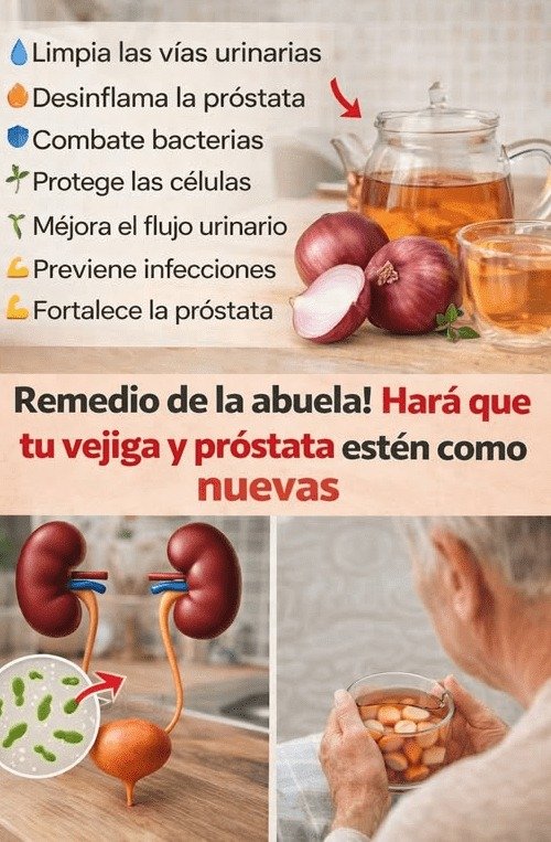 Hombres Mayores: ¿Te Levantas de Noche? El Hábito Olvidado con Cebolla y Cáscaras Que Tu Próstata Necesita URGENTE