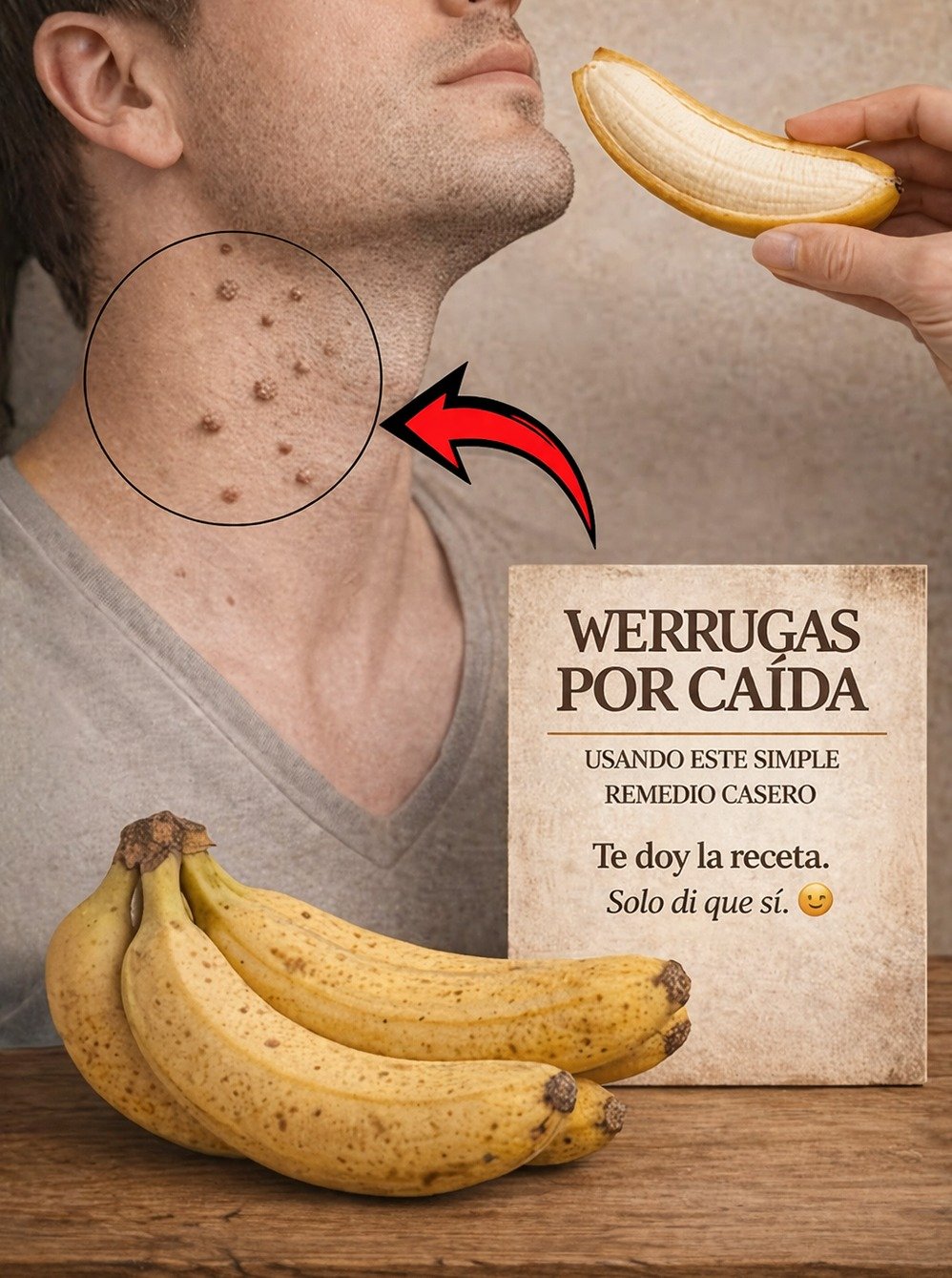 ¡Alerta Viral! 🍌 ¿La Cáscara de Plátano ES el Remedio Mágico para las Verrugas? La Verdad QUE NADIE TE CUENTA (y por qué DEBES saberla AHORA)