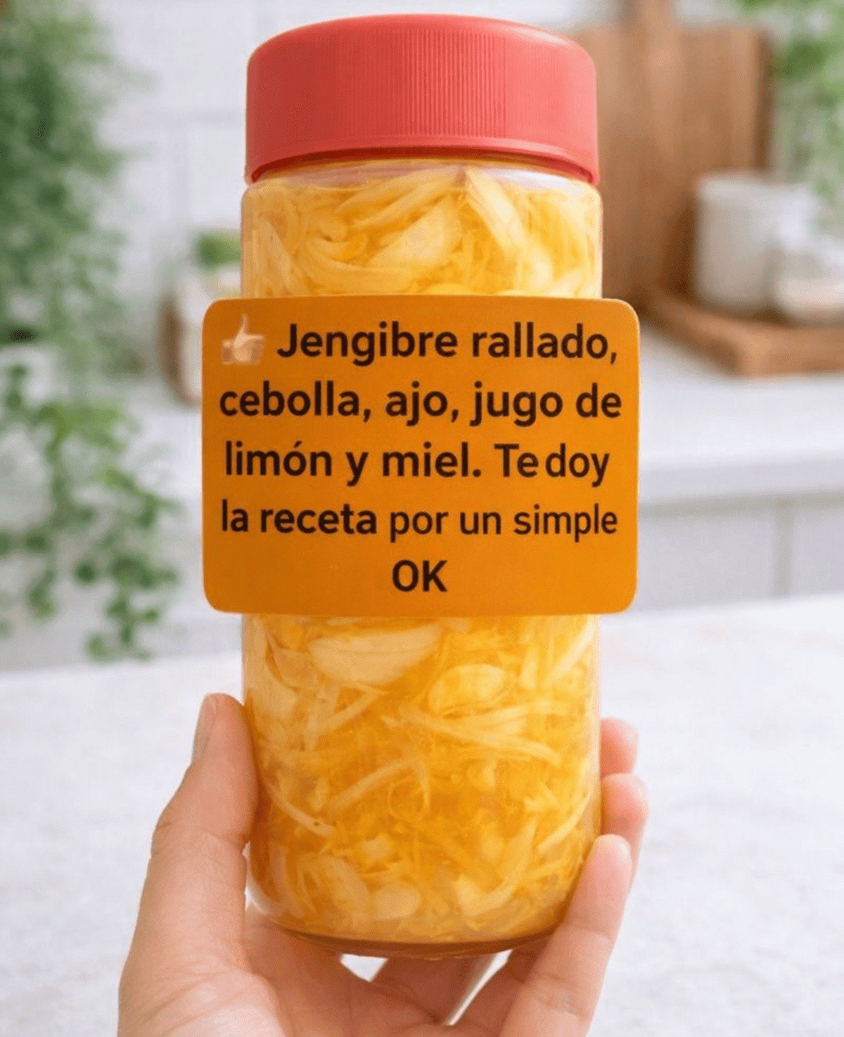 Jengibre, Ajo, Cebolla y Limón: La Preparación Natural Favorita para Aliviar la Congestión y Revitalizarte