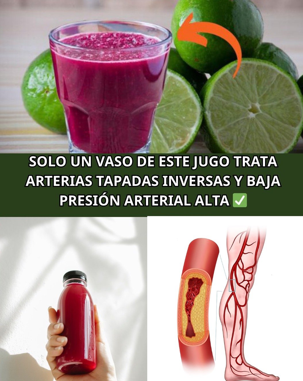 ¡El Secreto Revelado! 1 Vaso de Este Jugo de Betabel y Limón Baja Tu Presión y Desintoxica Tu Hígado ¡Al Instante!