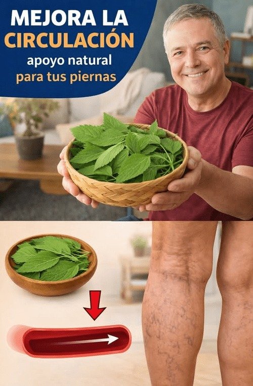 ¡El Secreto Mejor Guardado! Esta Hoja Natural Podría Revolucionar Tu Circulación y Bienestar Después de los 40 (No la Ignores Más)