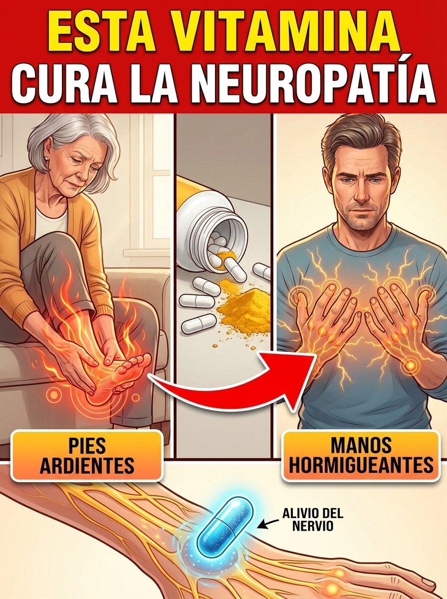 ¡No es la edad! Si tienes hormigueo en pies y manos, esta es la VERDAD que necesitas saber (y cómo aliviarlo HOY)