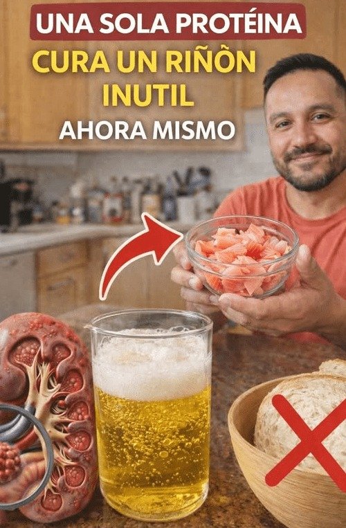 ¡Alerta Después de los 40! Estas 6 Proteínas Están Silenciosamente Dañando Tus Riñones y NO lo Sabes