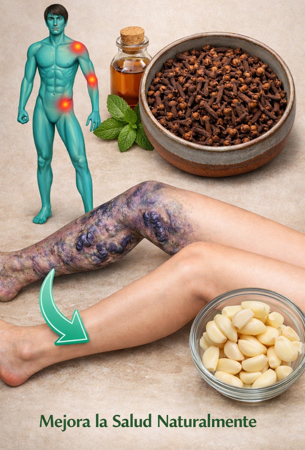 Mi madre no podía moverse por el dolor... hasta que descubrimos este remedio de ajo y clavo 🧄✨