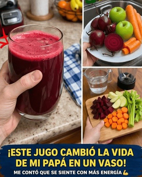 ¡El ÚNICO Jugo que Necesitas Después de los 50 para Despertar con ENERGÍA y Sentirte Joven OTRA VEZ! (Muchos no lo saben)