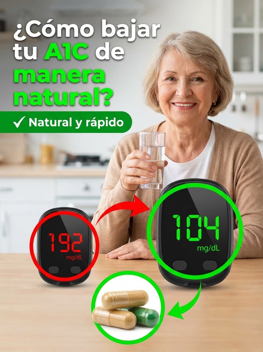 ¡Alerta! Tu A1C y lo que NUNCA te contaron sobre las Alternativas Naturales (el error fatal que cometes)