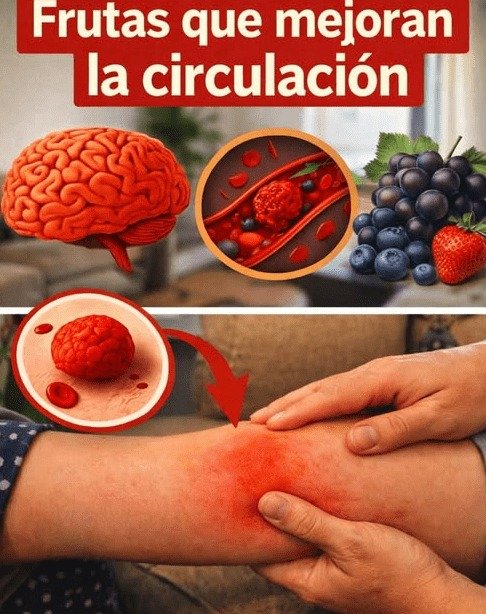 ¡No Es "Normal" Después de los 50! Descubre las 8 Frutas Esenciales que Nadie Te Cuenta para Reactivar Tu Circulación y Sentirte Joven Otra Vez