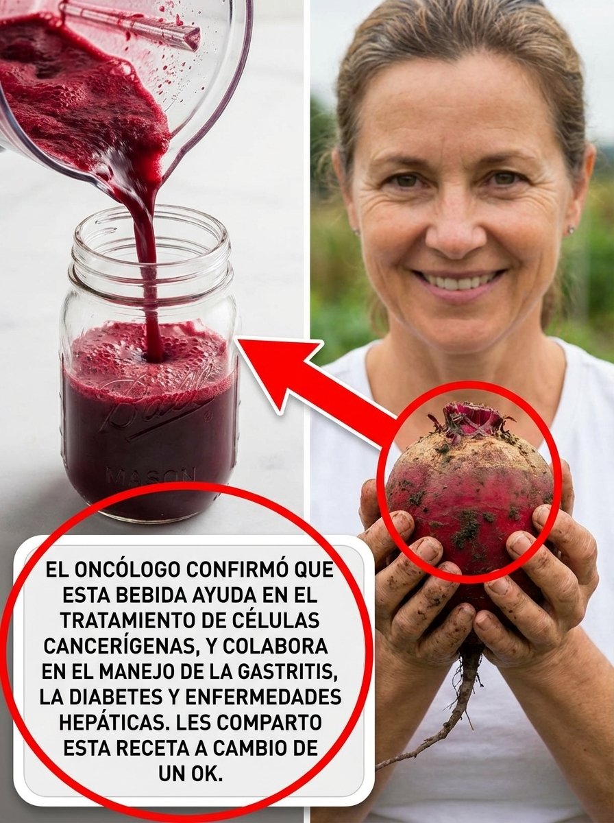 ¡El Secreto Rojo que NADIE Te Contó! Cómo la Remolacha Transformará Tu Salud y Energía en Días