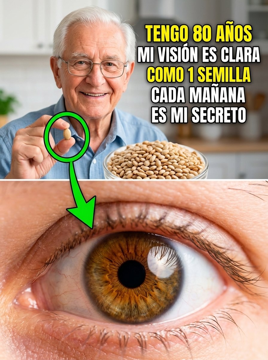 ¡El Secreto Japonés que Revoluciona la Vista! Deja de Gastar en Gotas: Estas 4 Semillas Harán que Tus Ojos se Sientan 15 Años Más Jóvenes (¡Los Oftalmólogos No Quieren que lo Sepas!)