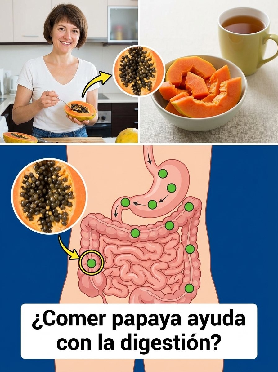 ¡Alto! Estás Tirando el Tesoro Escondido: Cómo las Semillas de Papaya Podrían Transformar Tu Digestión en Días (y nadie te lo cuenta)