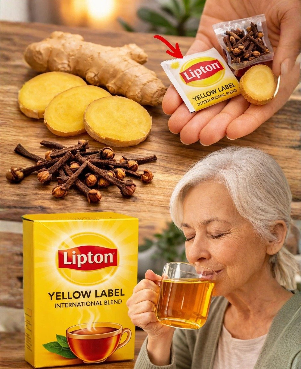 🍵 Té Diario con Jengibre y Clavo: Un Hábito Natural para Potenciar tu Bienestar