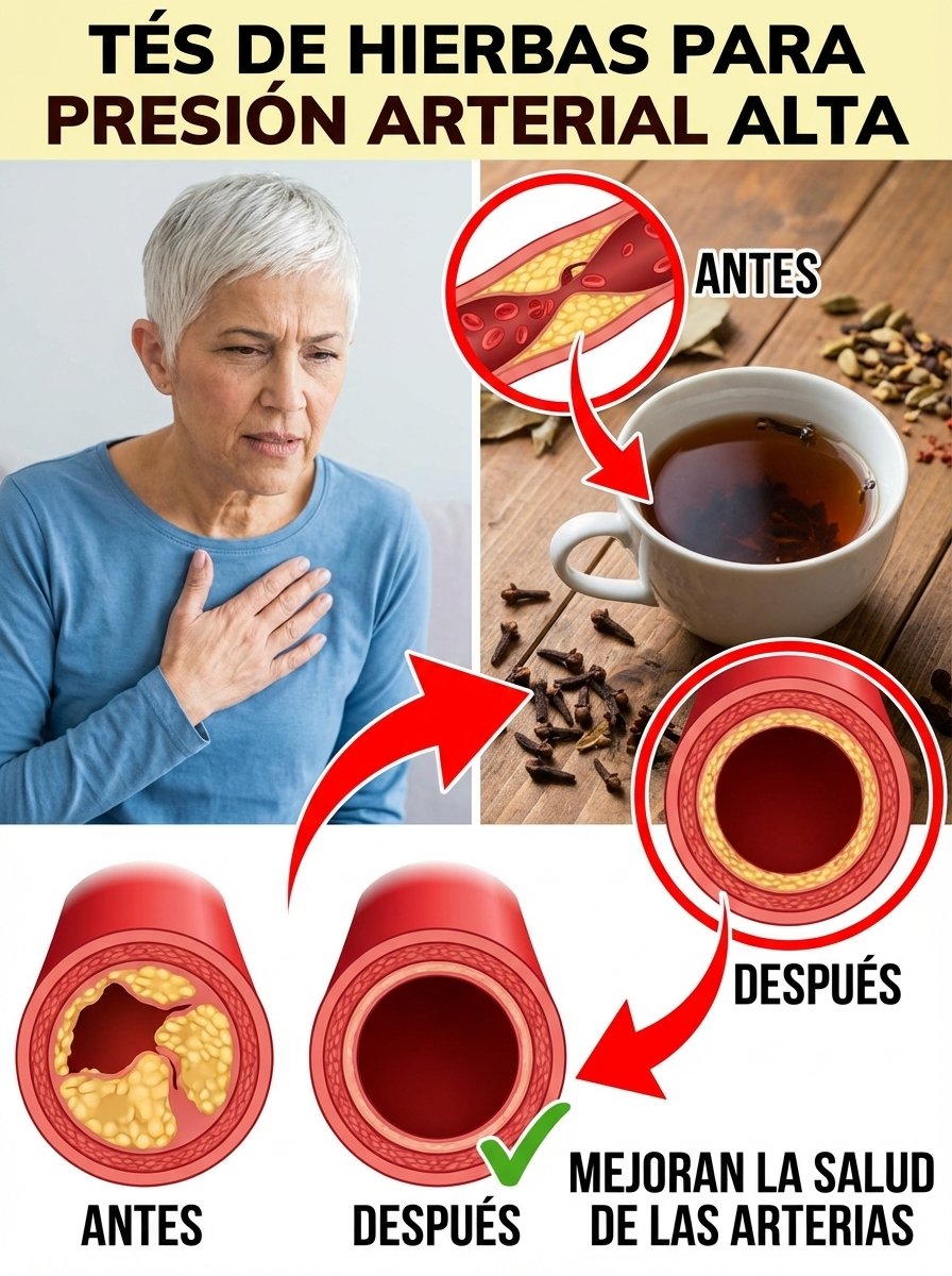 ¡ALERTA! Tu Presión Alta No Espera: Descubre las 8 Infusiones Milenarias que Tu Corazón Te Suplicará Probar (¡La #1 es CLAVE!)