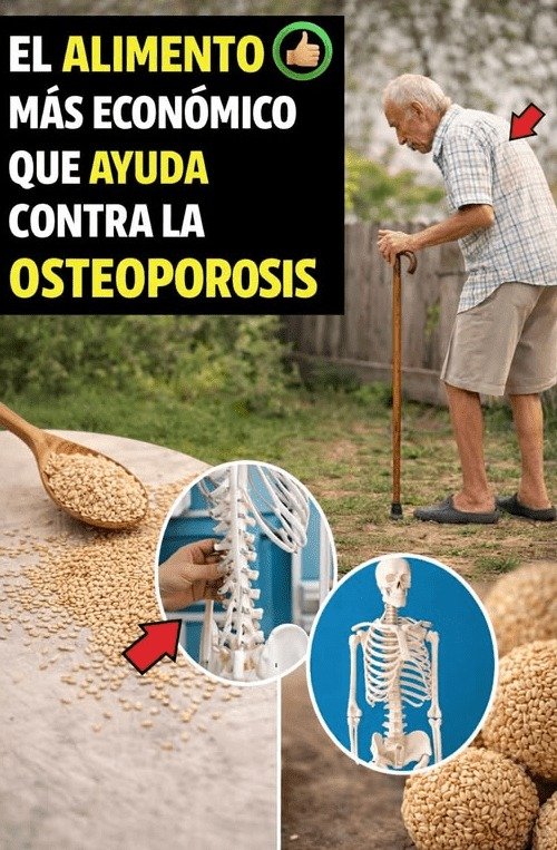 ¡El Secreto Olvidado para Huesos Fuertes! Este Alimento BARATO de 1€ Que TODOS Ignoran (¡Y tú lo tienes en casa!)