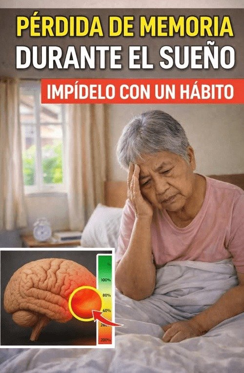 ¿Olvidas todo al despertar? El HÁBITO NOCTURNO SECRETO que tu cerebro de más de 60 NECESITA (¡y que nadie te ha contado!)