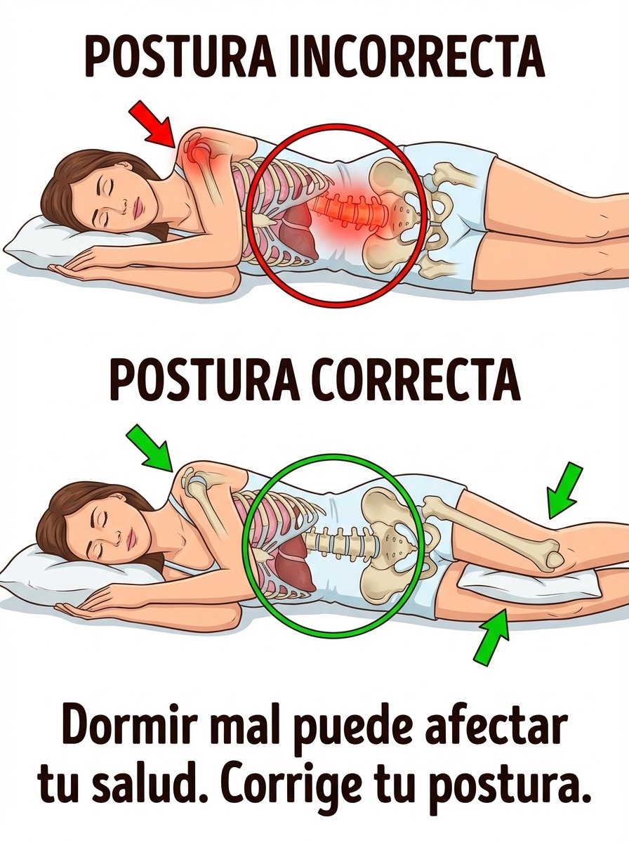 ¡Despierta Sin Dolores! El Error SILENCIOSO en Tu Postura al Dormir que Está Destrozando Tu Espalda y Cuello (Y Cómo Corregirlo HOY)