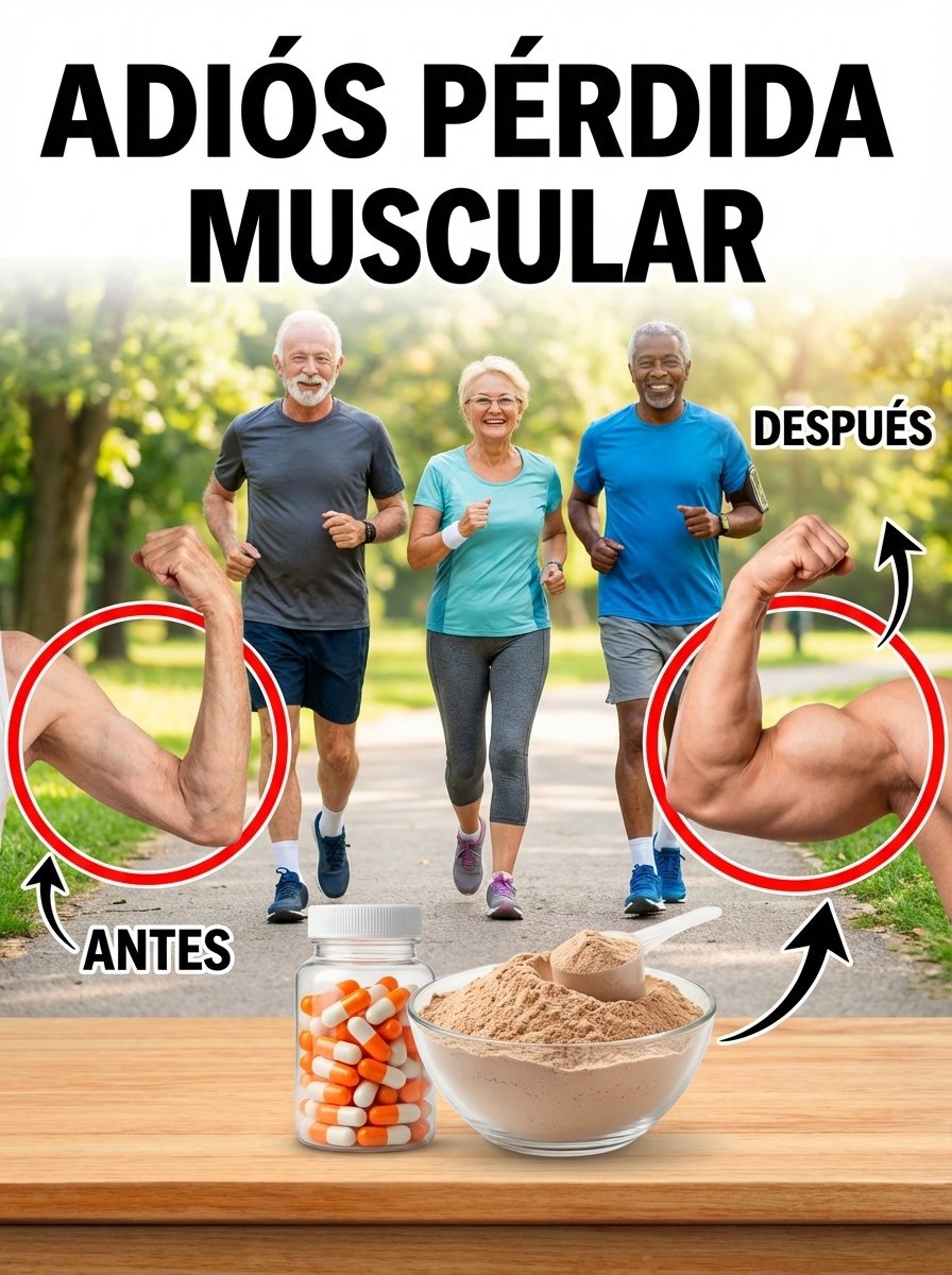 ¡SOS MUSCULAR después de los 60! El alimento SECRETO que tus músculos NECESITAN URGENTEMENTE (¡No creerás lo fácil que es!)