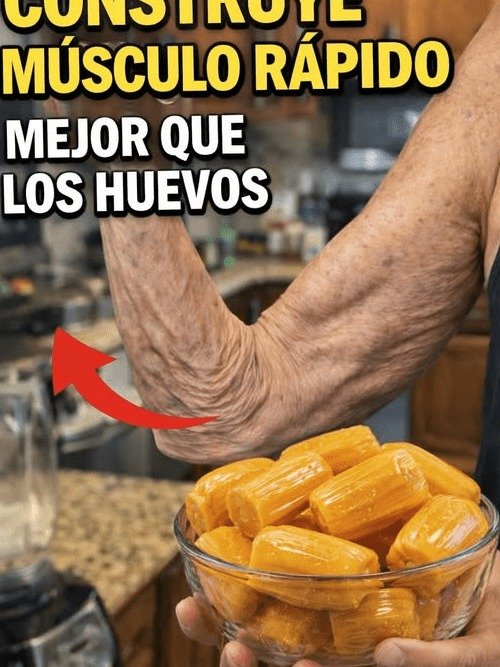 ¡IMPACTANTE! El Secreto de una FRUTA que Multiplica tus Músculos después de los 70 (¡Supera a los Huevos!)