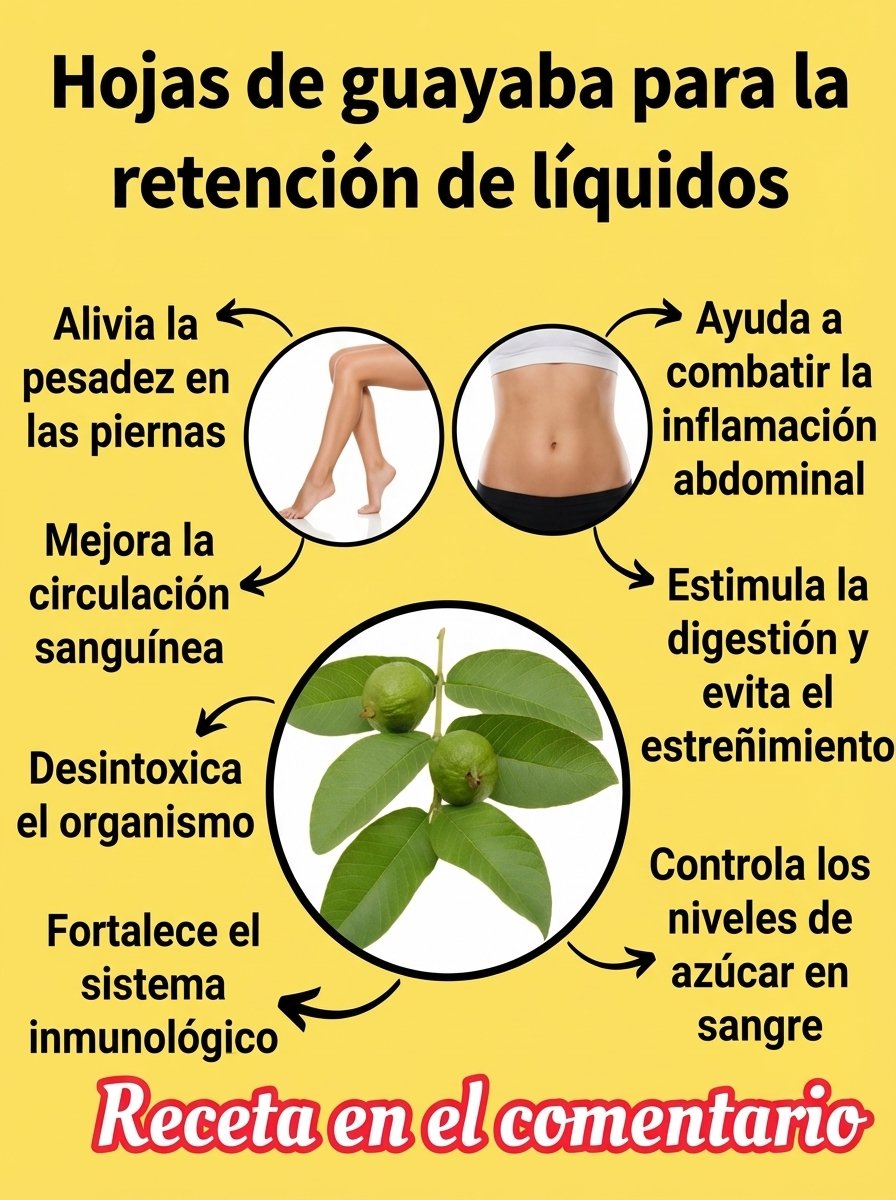 ¡Deshincha tu cuerpo AHORA! 😲 Descubre el secreto del té de hojas de guayaba que pocos conocen (y la receta viral)