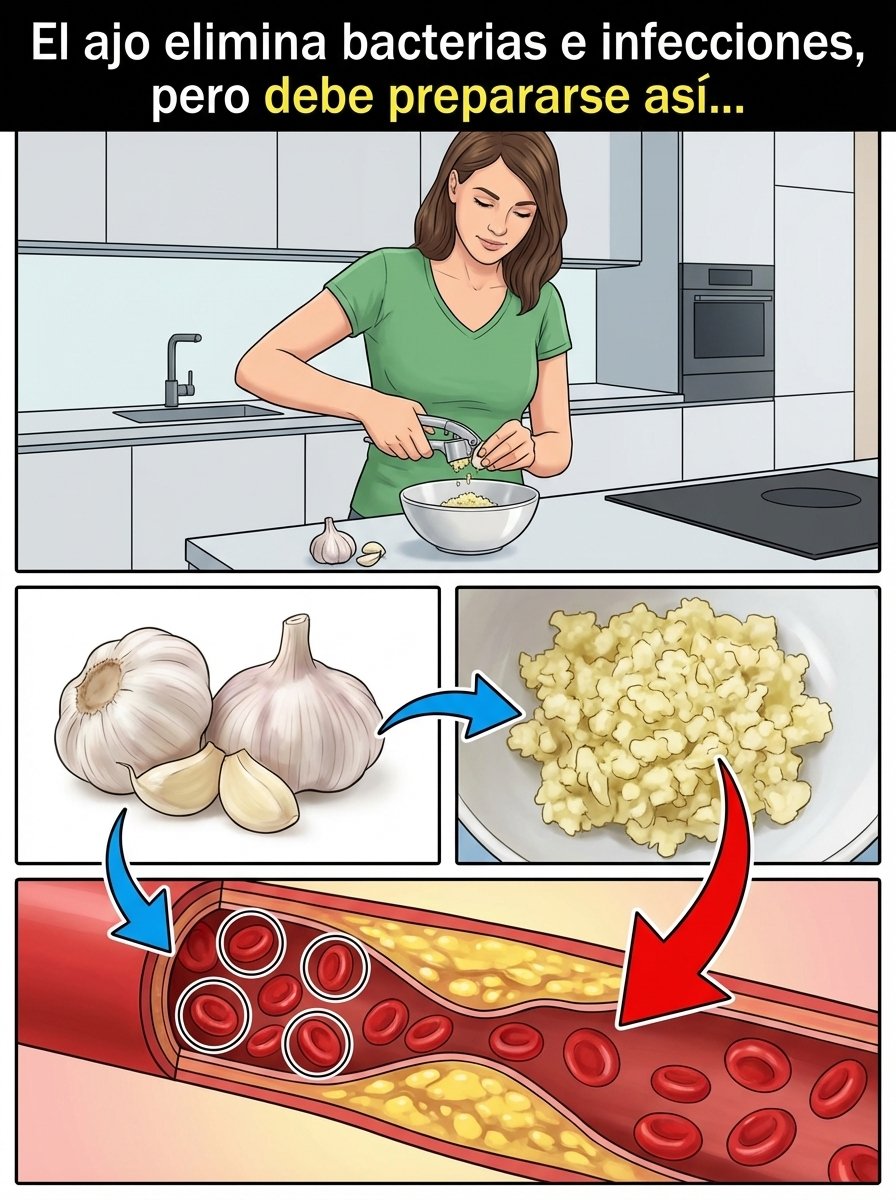¡El Secreto del Ajo que NADIE te Ha Contado! Un Error de 10 Minutos te Impide Aprovechar su Poder Total