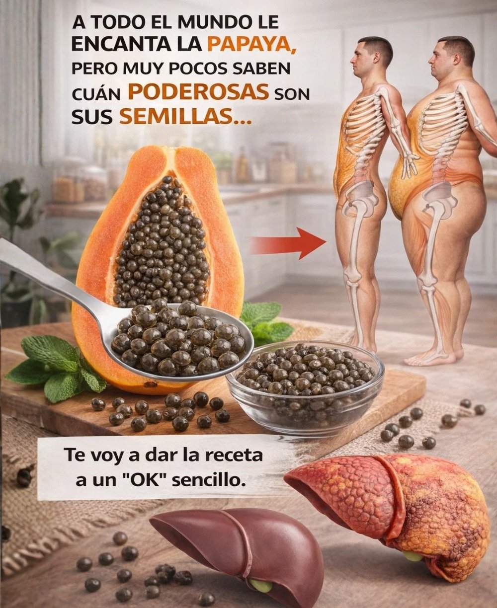 Semillas de Papaya: El Sorprendente Superalimento que Quizás Estás Desechando Inadvertidamente