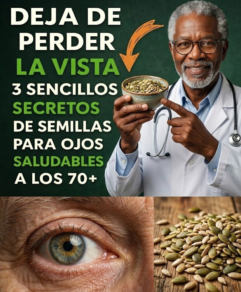 👁️ El 'Grano Olvidado' Que Puede DEVOLVERTE la Vista Clara Después de los 50: ¡Descubre el Secreto!