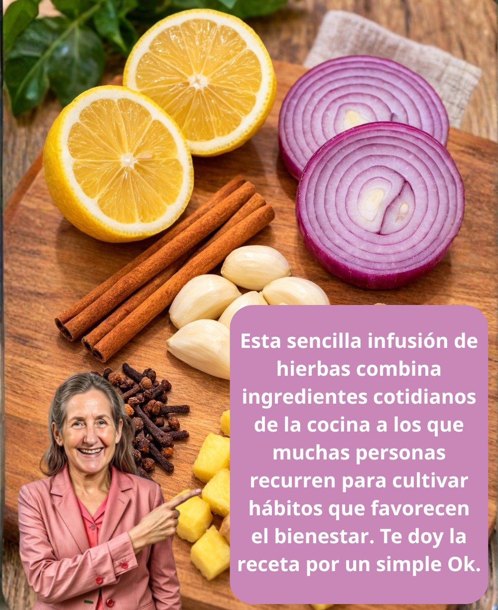 🌿 Infusión Natural: Una Opción Saludable con Ingredientes Cotidianos para tu Bienestar Diario