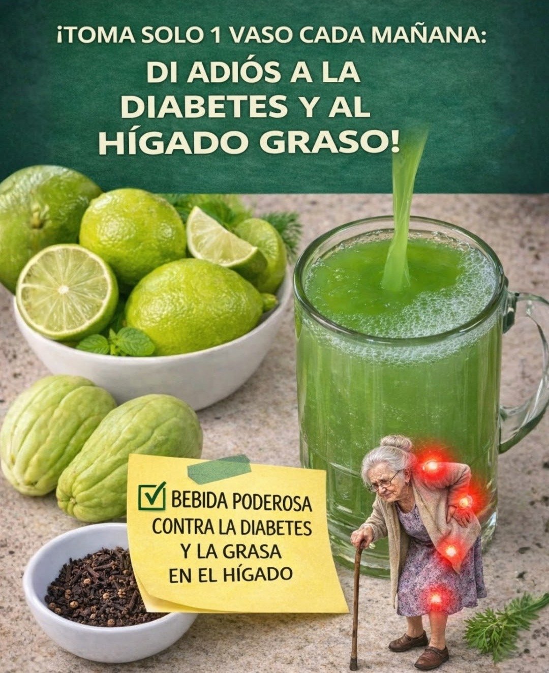 Bebida natural de chayote, clavo y limón: preparación, beneficios auténticos y uso seguro